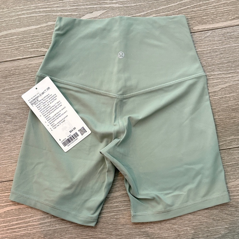 lululemon athletica Sage Green Bike Shorts - Picture 3 of 3